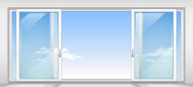 steklena drsna vrata